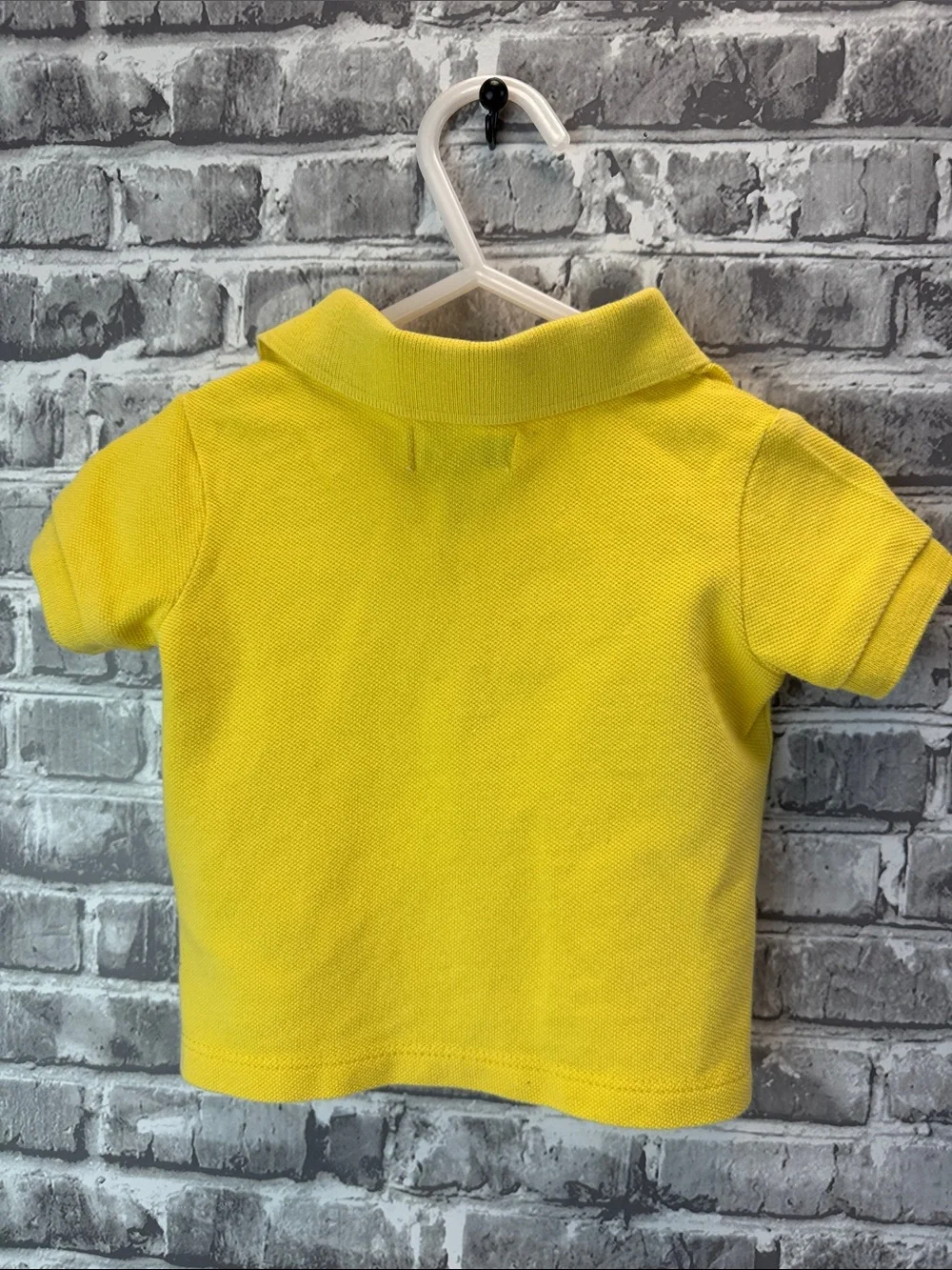 Baby Boy's Ralph Lauren Boys Yellow Polo with Navy Pony